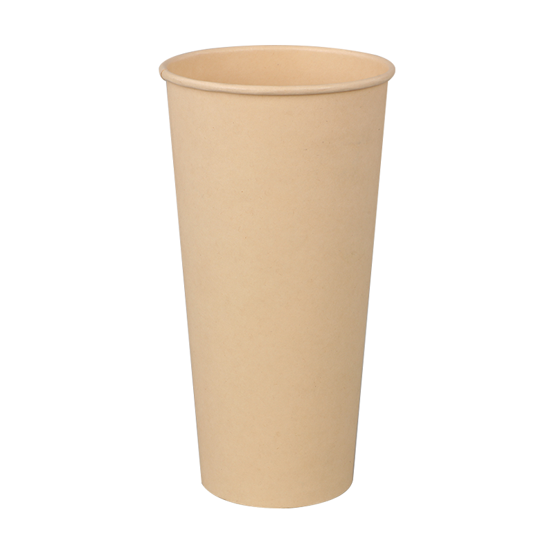 22oz 700ml 대나무 뜨거운 종이컵