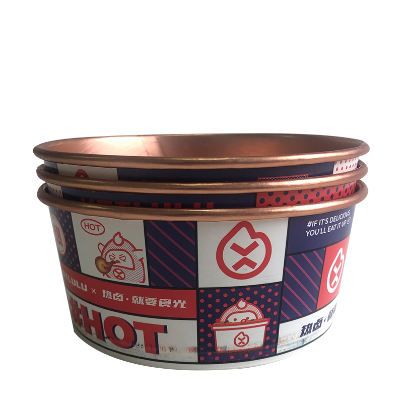 1300ML 라운드 알루미늄 실버 샐러드 그릇