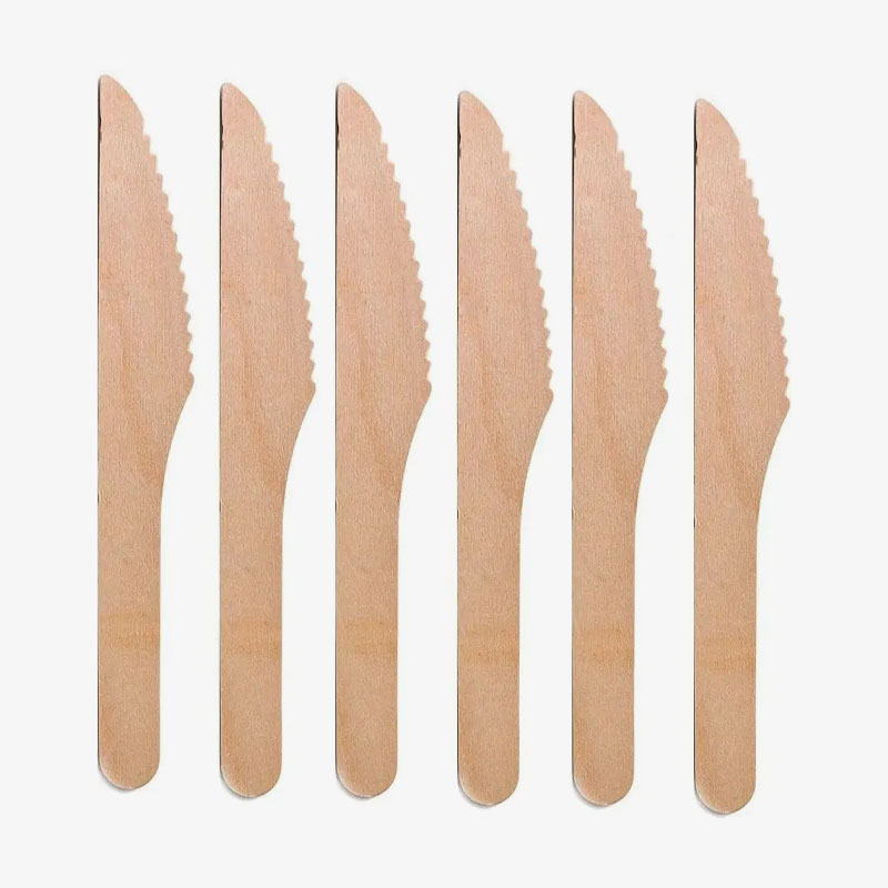 일회용 나무 칼